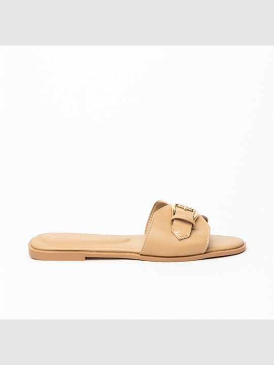 Women's Flat Sandals in Pink Color