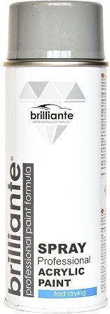 Brilliante Spray Vopsea Temperatură Înaltă Brățară de bronz RAL 7042 400ml