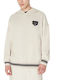 Sweatshirts für Herren Mit Kapuze Schwarz-Beige