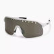 Rogelli Ventro Cycling Glasses White Taupe Brown Platinum Revo