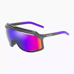 Bollé Chronoshield Sunglasses Titanium Matte Volt Ultraviolet