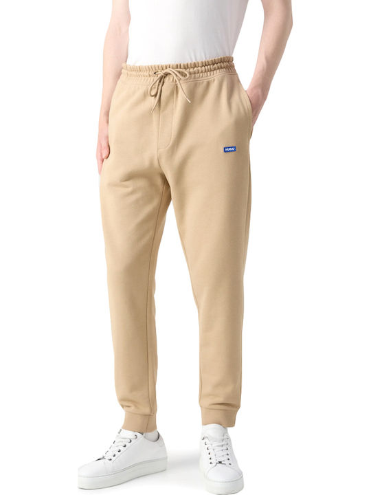Jogginghose mit Gummizug Beige