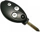 Foldable Car Key Shell with Blade with 3 Buttons for Citroen