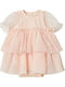 Lil' Atelier Babystrampler Kurzärmelig Pink