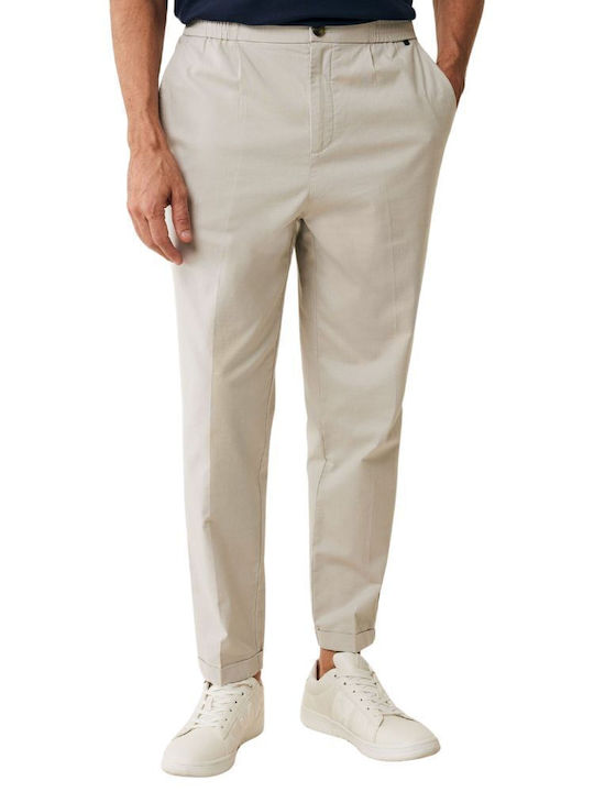 Mexx Παντελόνι Chino Light Grey Melange