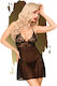 Penthouse Lingerie Bedtime Story Μαύρο