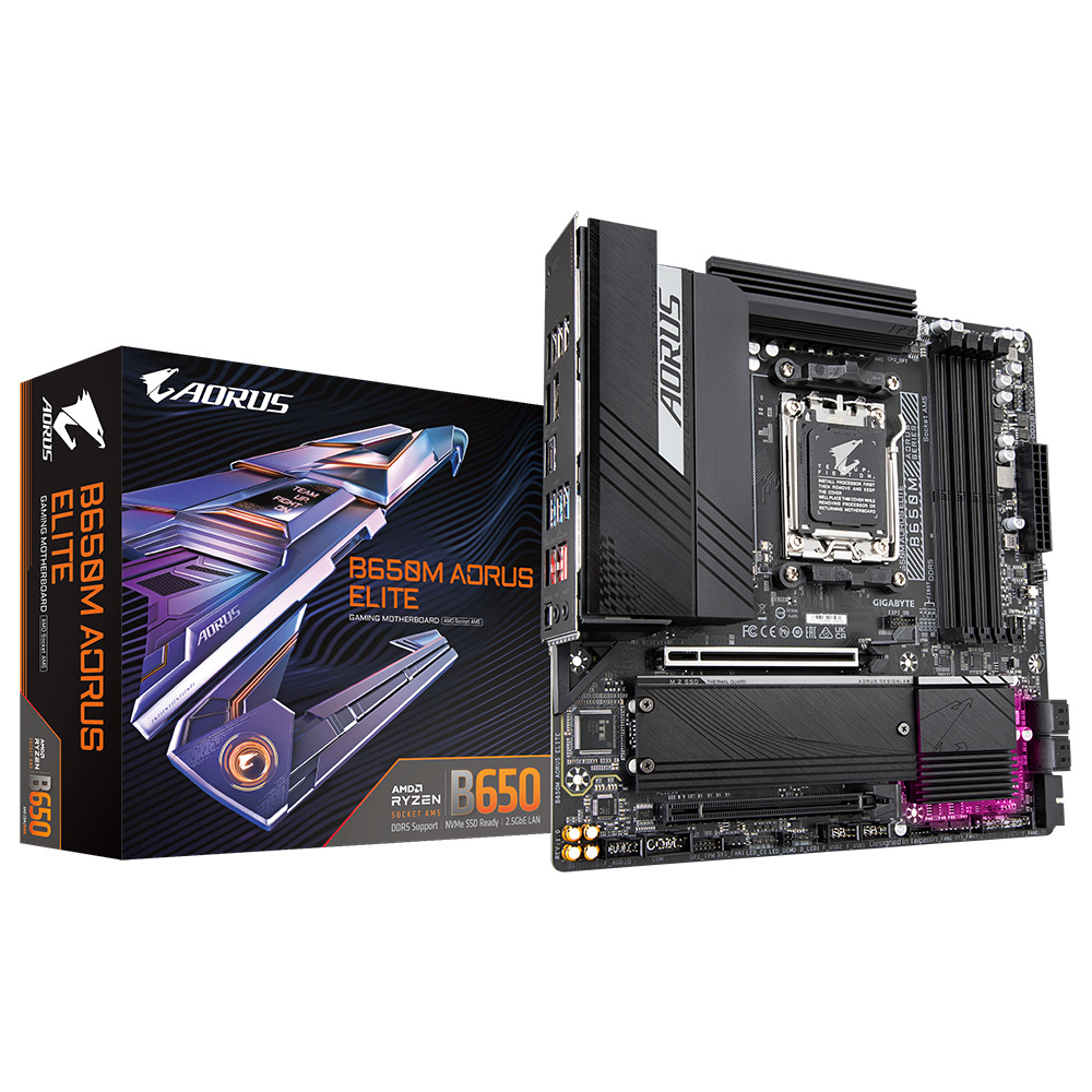 Gigabyte B650M Aorus Elite rev. 1.x Motherboard Micro ATX με AMD AM5 Socket