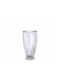 Homestyle Vază Decorativă Sticlă Transparent 13x27cm 1buc