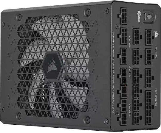 Corsair HXi Series (2025) HX1200i 1200W Black Computer Power Supply Full Modular 80 Plus Platinum