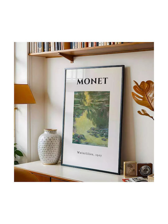 Poster Monet Waterlillies Art011 30cm X 40cm Pr...