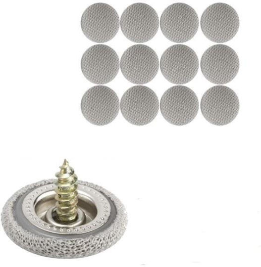 Car Roof Upholstery Repair Kit Clips 12 Pieces Grey