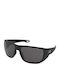 Under Armour Unisex Ochelari de soare cu Negru Cadru și Negru Polarized Lentilă UAAttack2SZE/6C