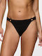 Midnight Swim Bikini Slip Schwarz