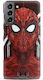 Spiderman Back Cover Σιλικόνης Κόκκινο (Galaxy S21 5G)