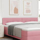 vidaXL Fabric Bed Headboard Pink 100x40cm