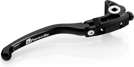 Paraxite Manetă Frână Motocicletă Reglabilă Negru PBL005N