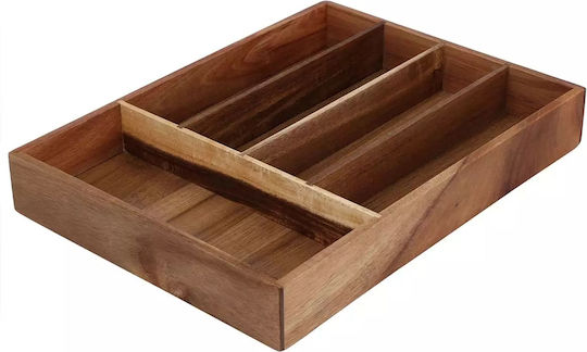 Κουταλοθήκη Συρταριού Ξύλινη 35x26x5εκ.