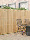 vidaXL Bambuszaun mit Ganzes Schilf Bambus 1.8x4m
