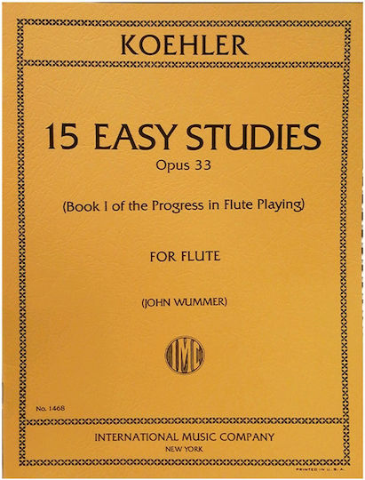 International Music Company Koehler 15 лесни етюда Op.33 N 1
