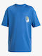 Quiksilver Everyday Surf Kids Swimwear Rashguard Nebulas Blue