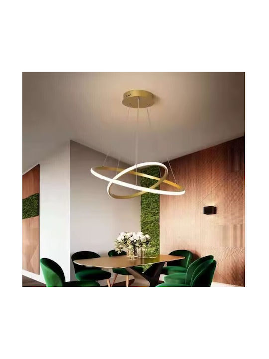Home Lighting Κρεμαστό Φωτιστικό Χρυσό LED με Ρυθμιζόμενο Λευκό Φως