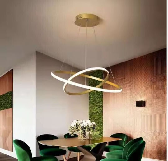 Home Lighting Κρεμαστό Φωτιστικό Χρυσό LED με Ρυθμιζόμενο Λευκό Φως