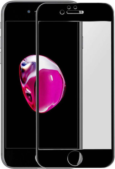 0.33мм Пълно лепило Защитен екран Черен (iPhone SE 2022 / 2020 / 8 / 7 - iPhone SE 2022 / 2020 / 8 / 7Чест X7)