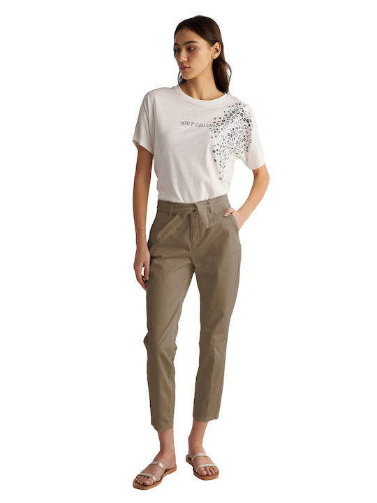 Staff Patrizia Women's Chino Trousers Cappuccino