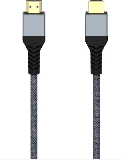 Hama 305150 Ultra High Speed HDMI-Kabel 8K Stoff 2 m