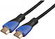 HDMI кабел V1.4 мъжко-мъжко 4k@30Hz 1080p високоскоростен Ethernet позлатени конектори 5m Nexio Nx-vn-hd04-5m