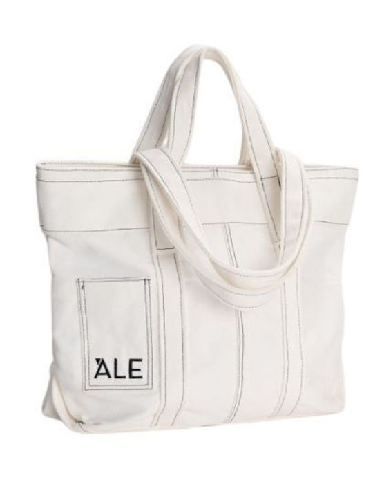 Women's Bag Shopper Shoulder White