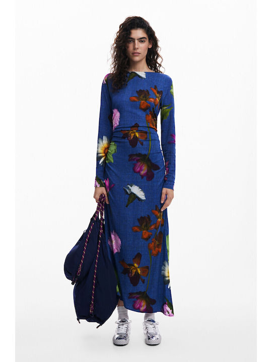 Summer Midi Dress Blue