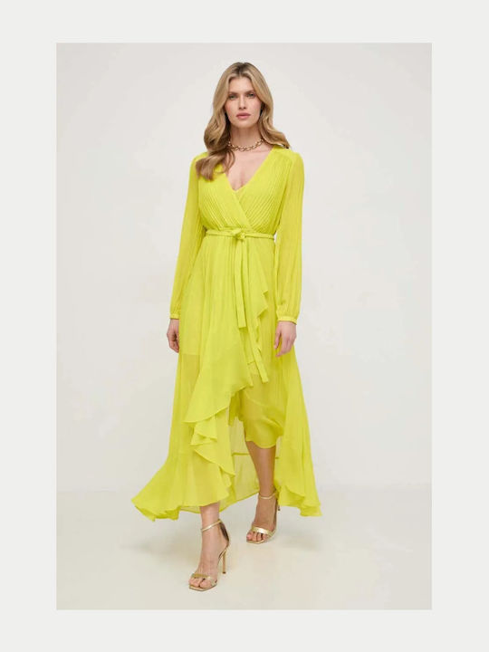 Καλοκαιρινό Maxi Φόρεμα για Γάμο / Βάπτιση Light Lemon