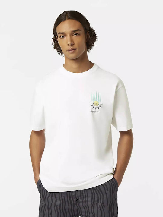 Scotch & Soda Artwork T-shirt White