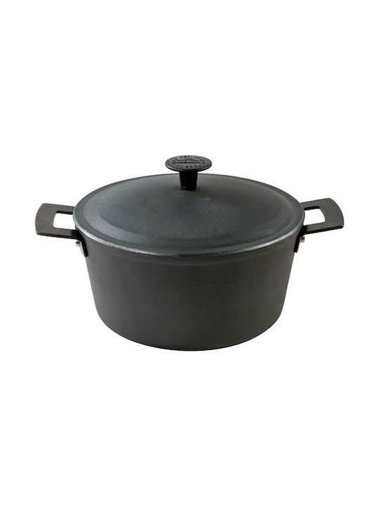 Ronneby Bruk Tiefer Topf aus Gusseisen 6Es / 28cm