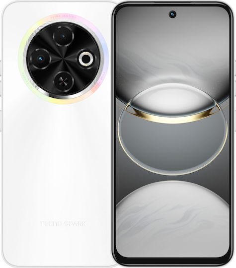 Tecno Spark 30C Dual SIM (6/128GB) Alb