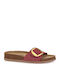 Sandale Casual Damă Anatomici Din Piele Burgundy