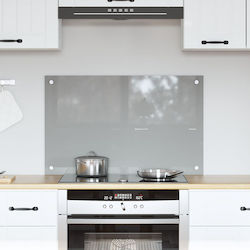 vidaXL Glass Back Panel 80x50x0.6cm 42001230