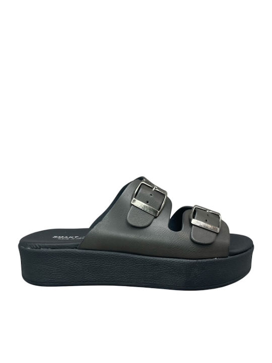 Дамски Сандали Flatforms Черни