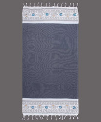 Silk Fashion Πετσέτα Θαλάσσης Μπλε Silk Fashion Πετσέτα Θαλάσσης Μπλε