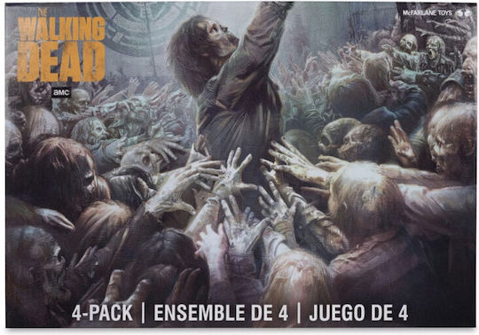 Walking Dead Action Figures 4-pack Walkers 13 Cm