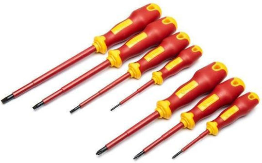 Sata St09303 Insulated Screwdriver Set 7 Pieces