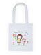 Cotton Bag White Long Handles 100% Cotton 140gsm Happy Mothers Day Dp2369