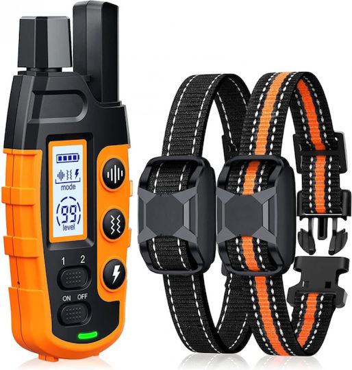 Elektrisches Trainingshalsband für Hunde mit Reichweite 1000m