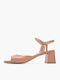 Leder Sandalen Beige