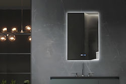 ACP ACP-LED01 Καθρέπτης LED Touch 80x50см Бял