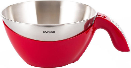 Daewoo Digital Kitchen Scale up to 5kg Red