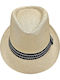 Summertiempo Fabric Men's Hat Fedora Beige