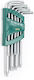 Sata St09702 Long Key Set Tx 10-50 9 Pieces