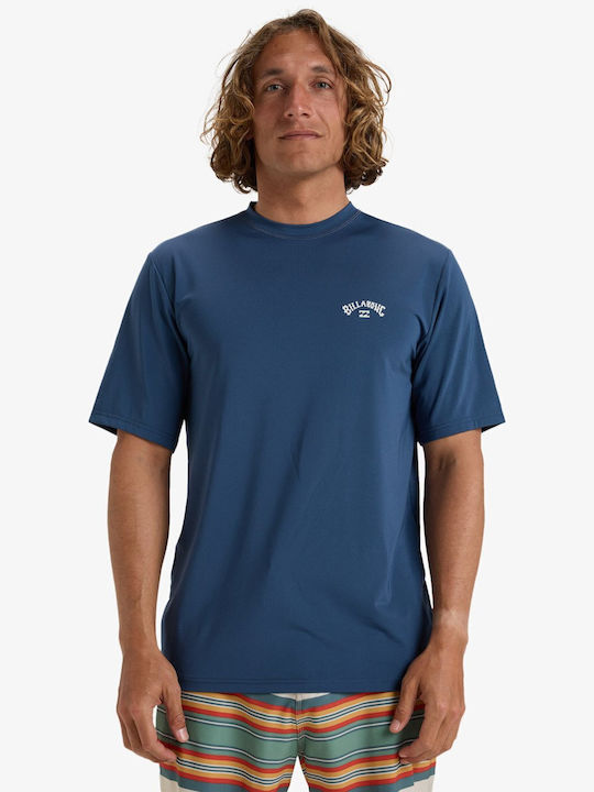 Billabong Arch UPF 50+ Men's Short Sleeve Sun Protection Shirt Blue